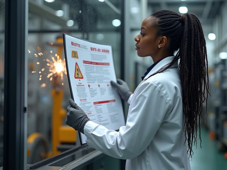 Explore practical examples of ISO 45001 application in factories and plants to improve safety and reduce workplace accidents.